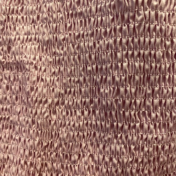 🆕 VICI Finders Keepers Cotton Smocked Tie Mini Dress-Lavender - Picture 4 of 14